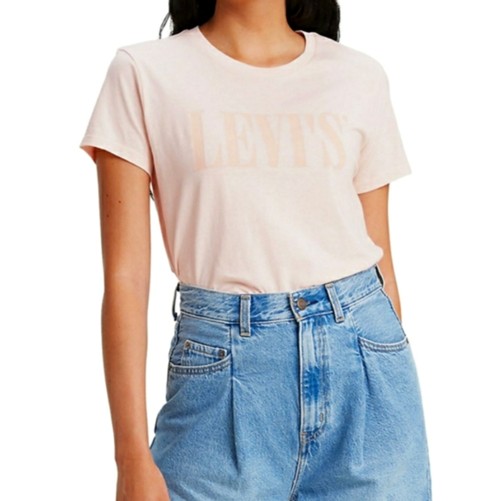 Levi's Logo Graphic Perfect Tee Women's Size XL NWT